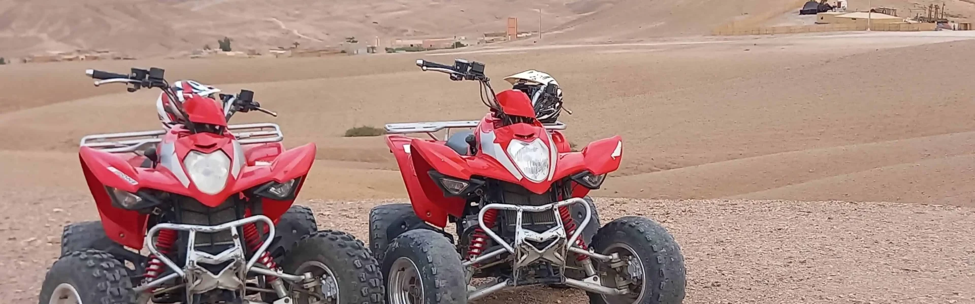 Quad Biking In Agafay Desert Palm Bladi Voyages