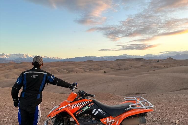 Quad Biking in Agafay Desert